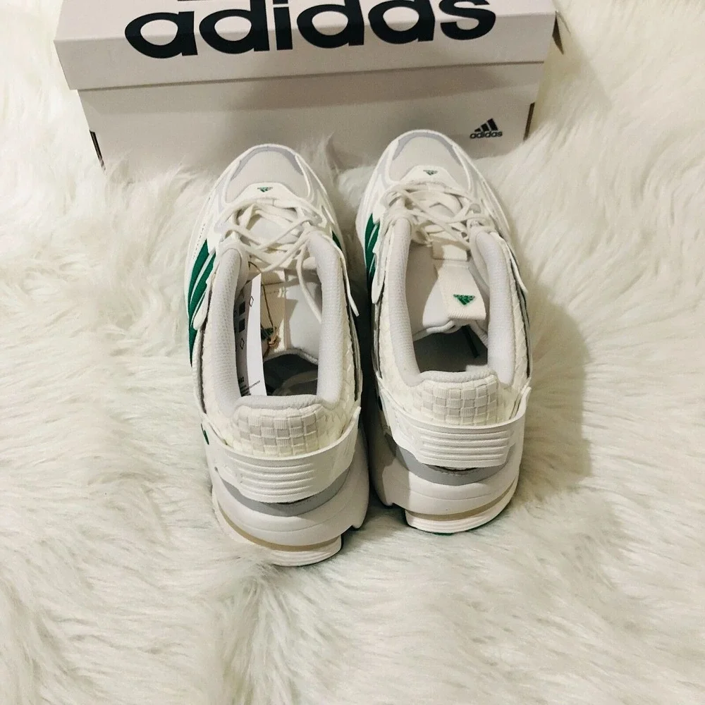 Adidas Spiritain 2000 Mens 8.5 Womens 9.5 White Green Running Shoes GZ9582‎ NEW